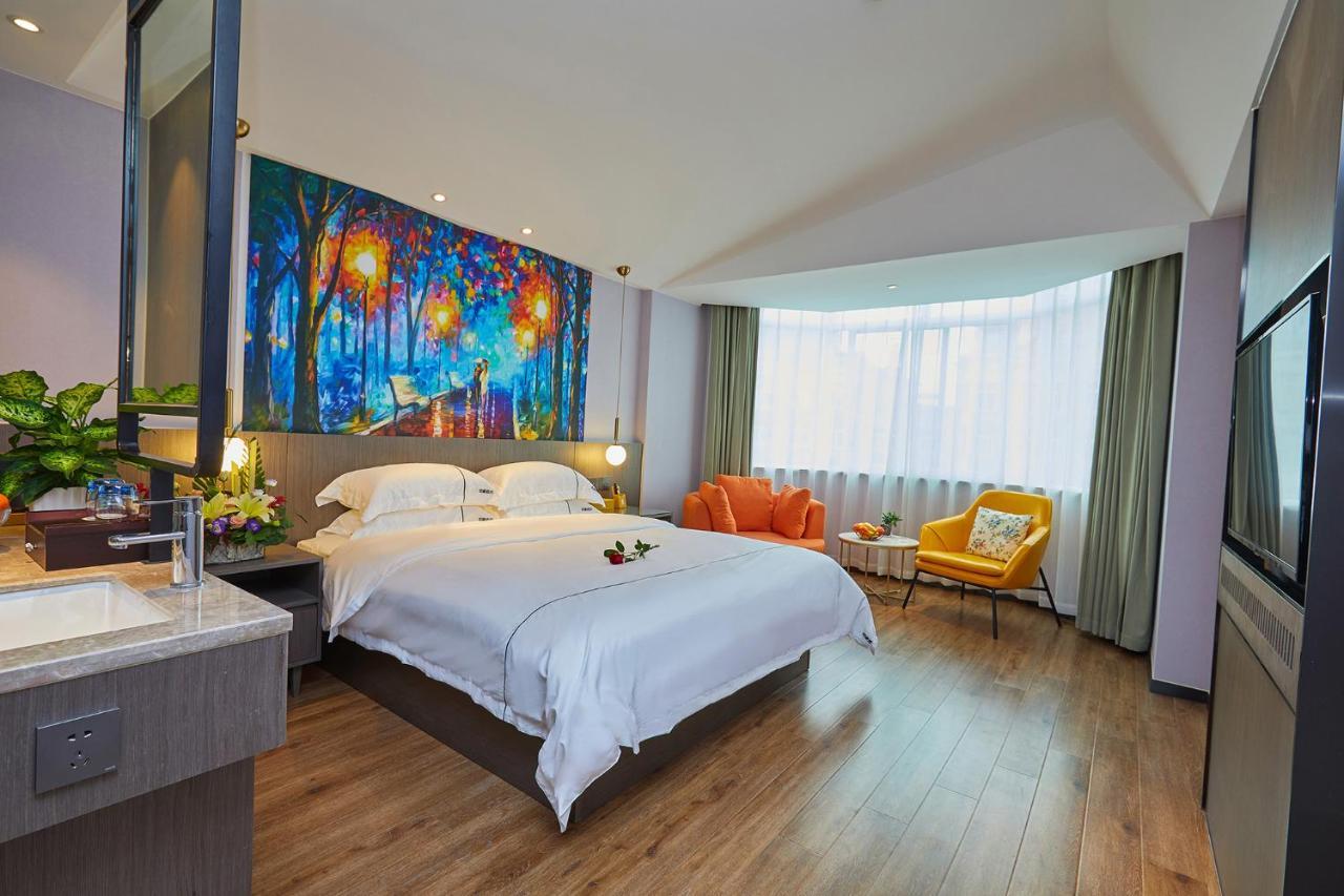 Yiwu Boman Boutique Hotel Exterior foto