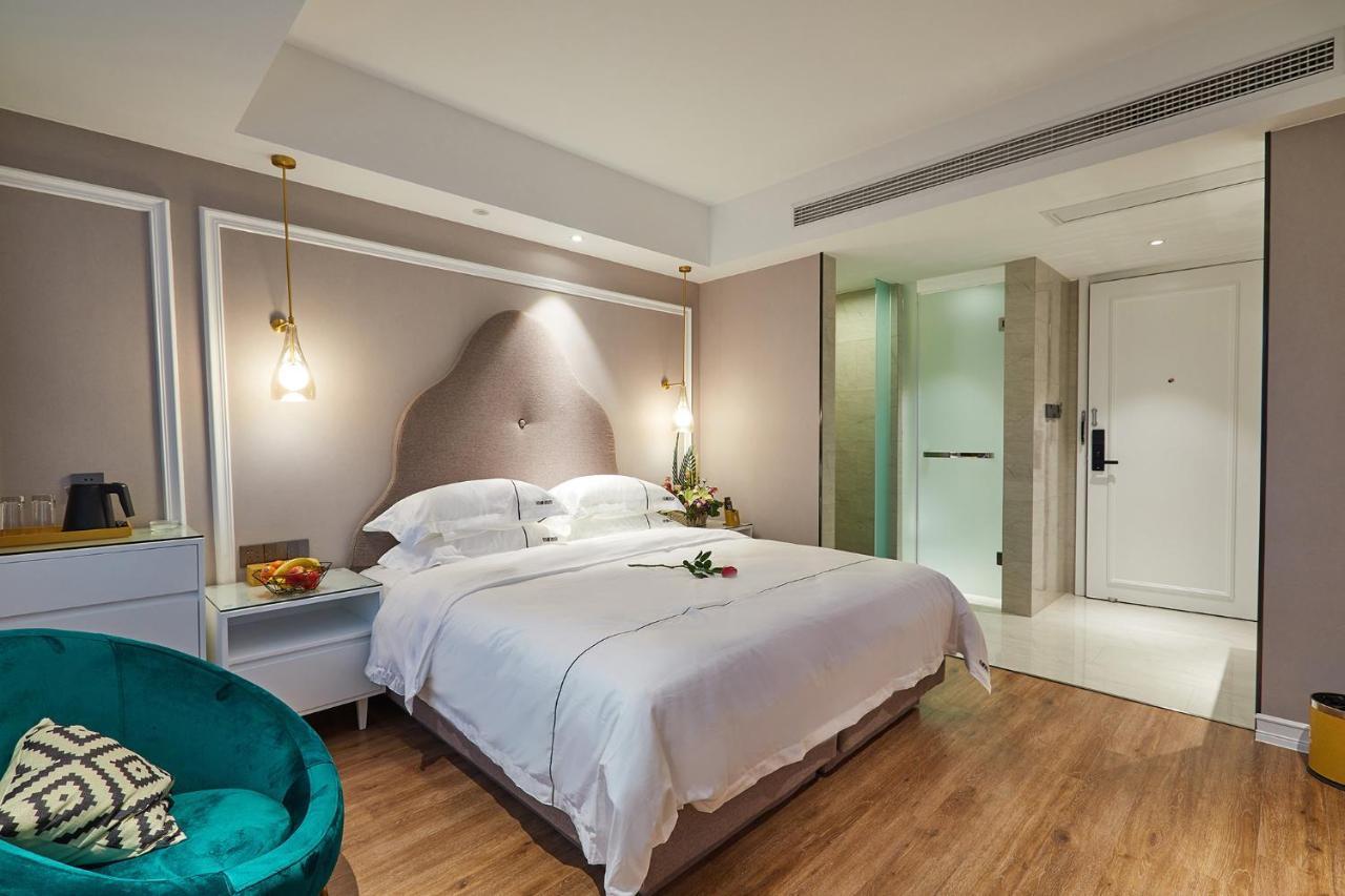 Yiwu Boman Boutique Hotel Exterior foto