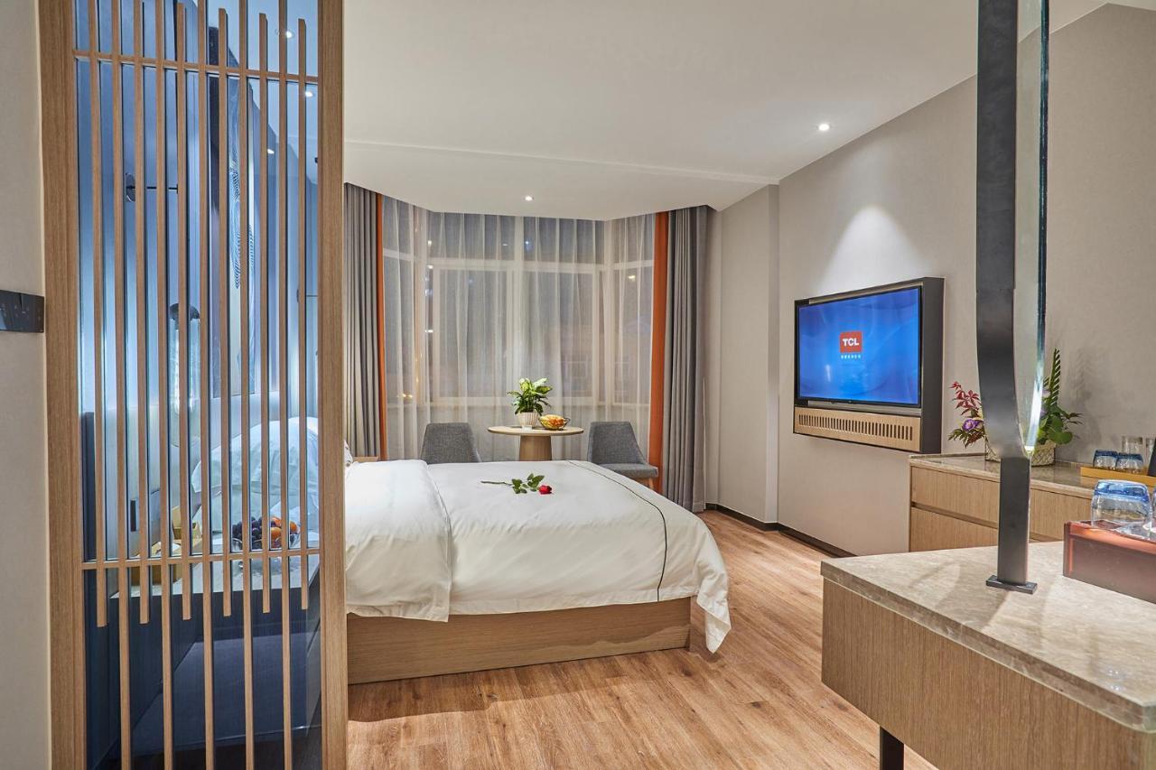 Yiwu Boman Boutique Hotel Exterior foto