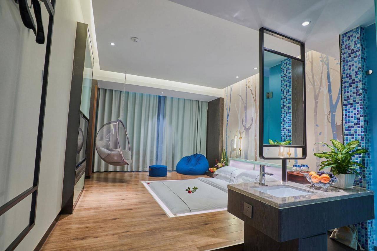 Yiwu Boman Boutique Hotel Exterior foto